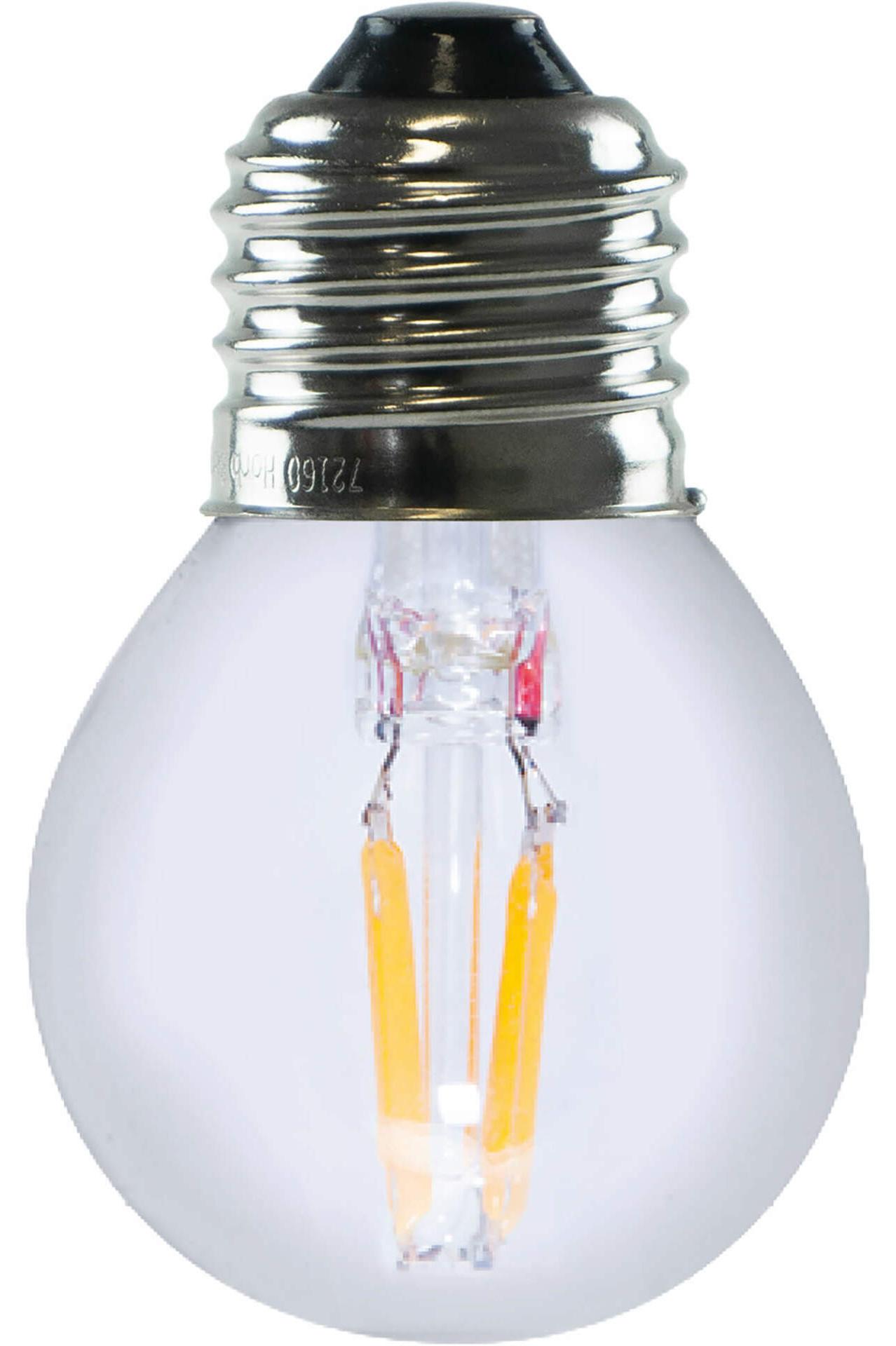 SEGULA LED Golfball 24V klar E27 dimmb. SEG 55982