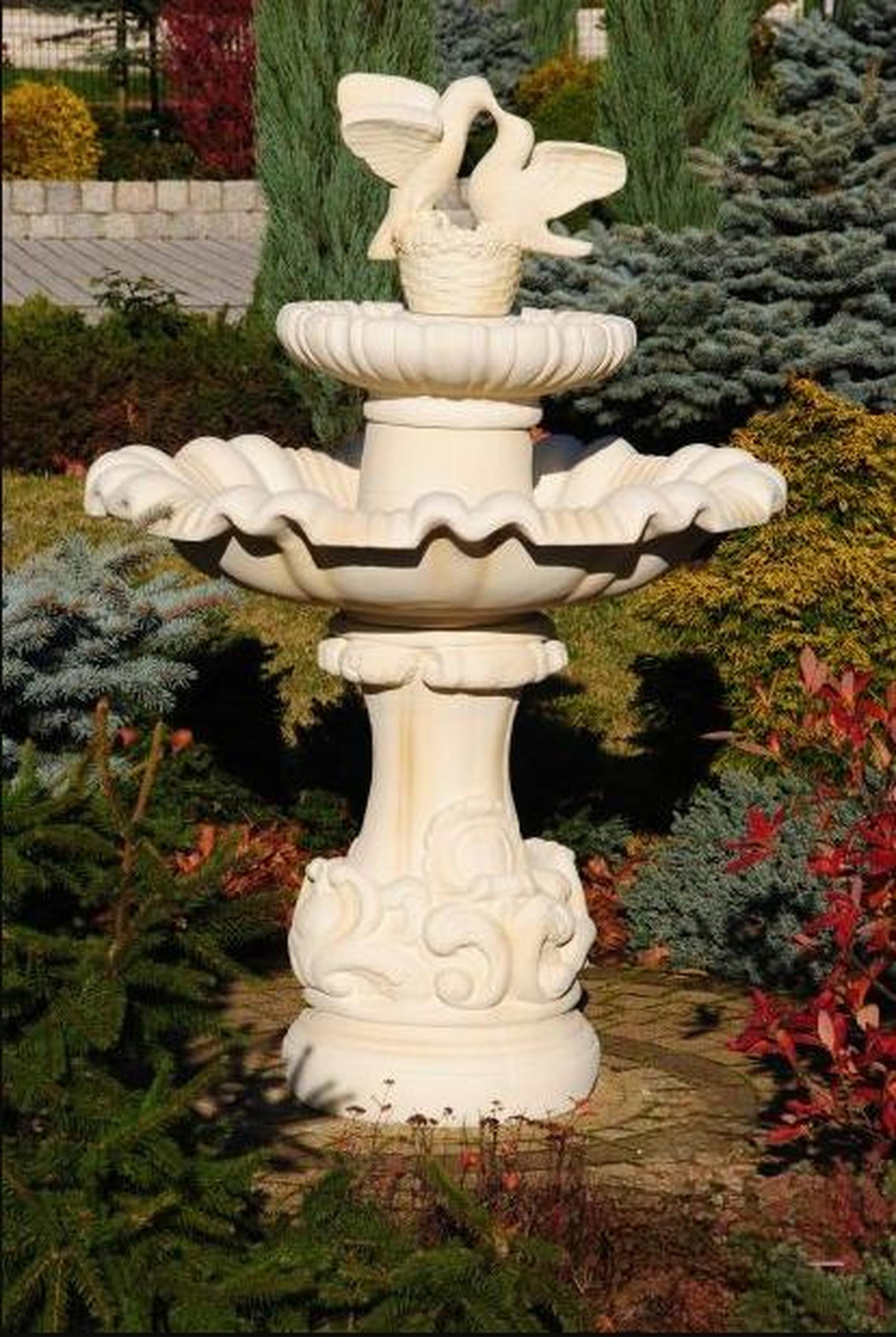 Springbrunnen Garten Teich Brunnen Steinbrunnen Gartenbrunnen Fontaine Teich ##