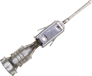 Plochý kontakt 5,8 mm - kolík MPT 1,5 - 2,5 mm²
