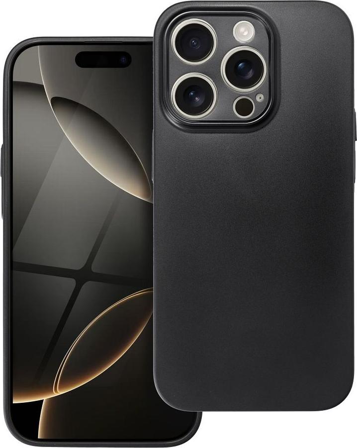 Puzdro ULTRATHIN MATT pre IPHONE 16e (SE 4 2025) čierne