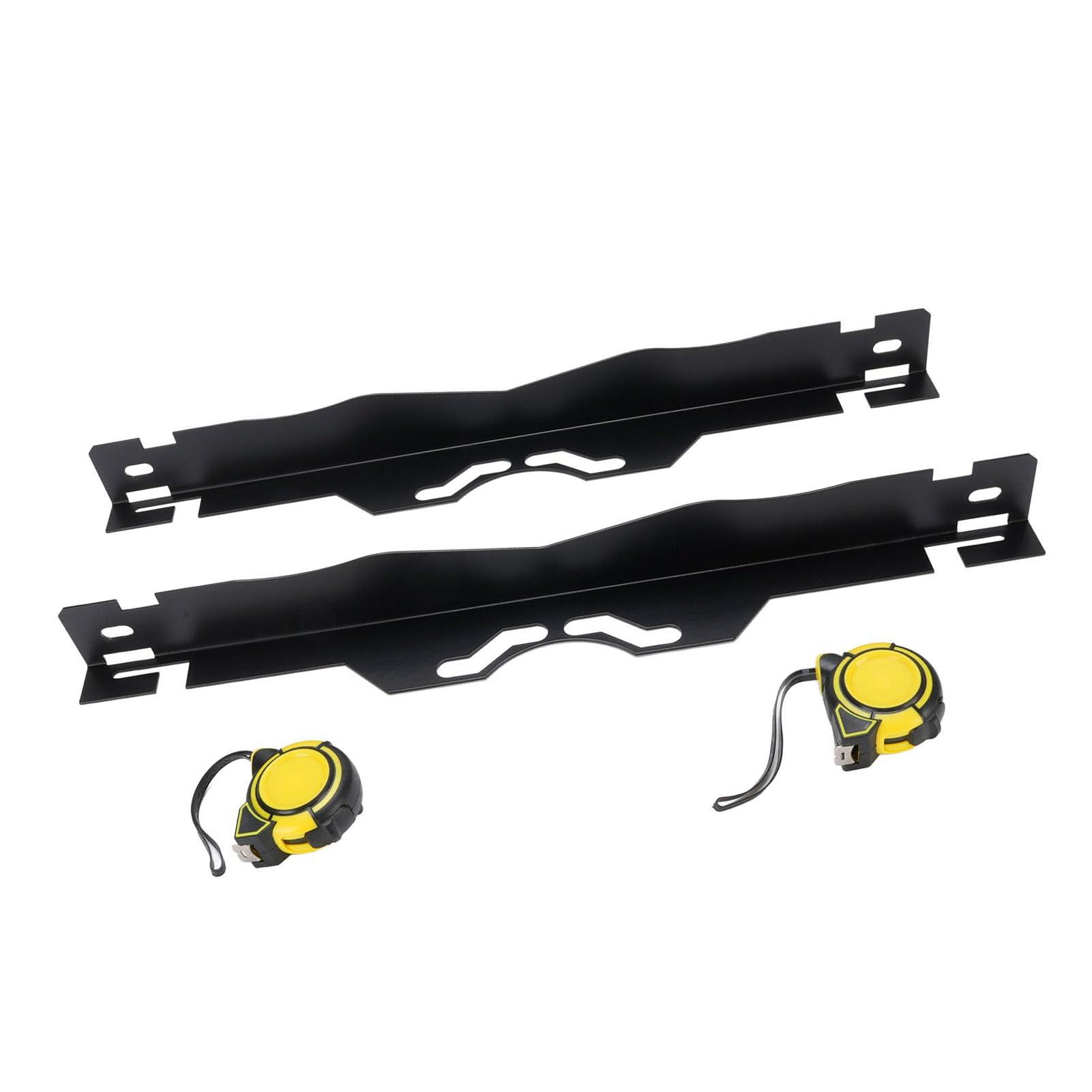 ZREE Spurausrichtungs-Werkzeugplatten, Zehenausrichtungs Werkzeugplatten, Edelstahl-Radausrichtungs-Werkzeugplatte, mit Aufhängelöchern TL7236