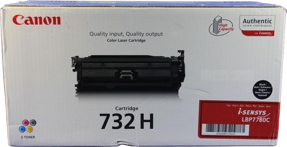 Canon 732 BK H - Mit hoher Kapazitt - Schwarz 6264B002