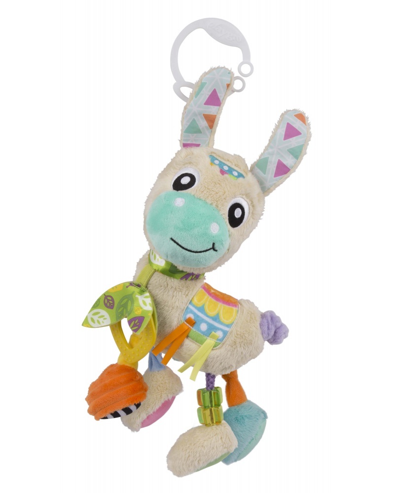 Playgro Sensory Friend Lama - Babyspielzeug - Motorik - Babysensorik - Babyrassel - Babymotorik - Kinderspielzeug - farbig 1467267416