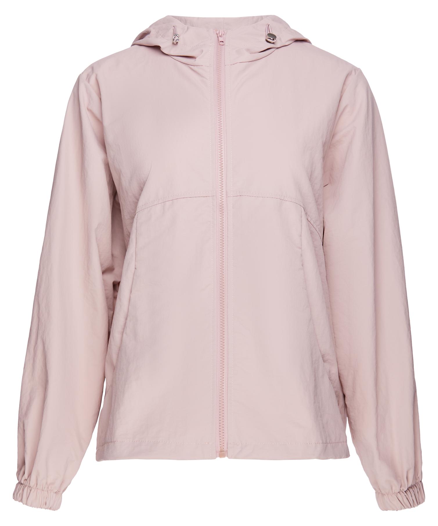 UCY Damen Jacke rosa Größe M mit Kapuze und Kordelzug