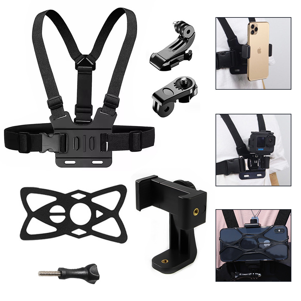 ZREE Kamera-Brustgurt brustgurt ansicht der ersten Person schießen Brusttelefonhalter SP3922