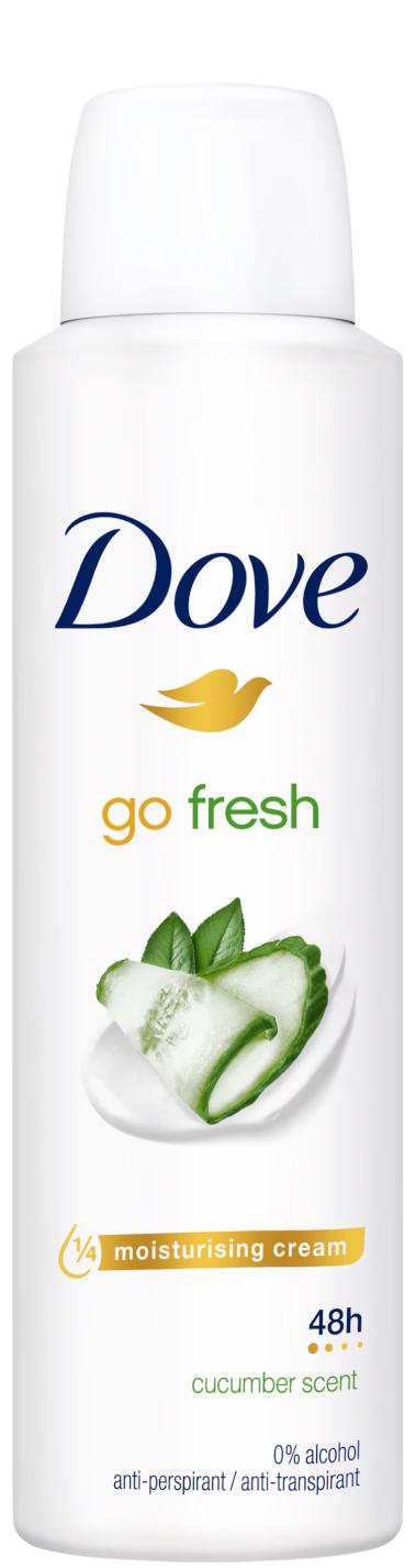 Dove Deo-Spray – 150 ml – Go Fresh Gurkenduft