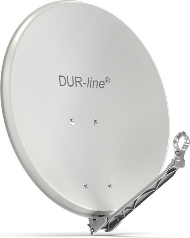 DUR-line Select 60/65cm Satellitenschüssel Alu hellgrau 12041