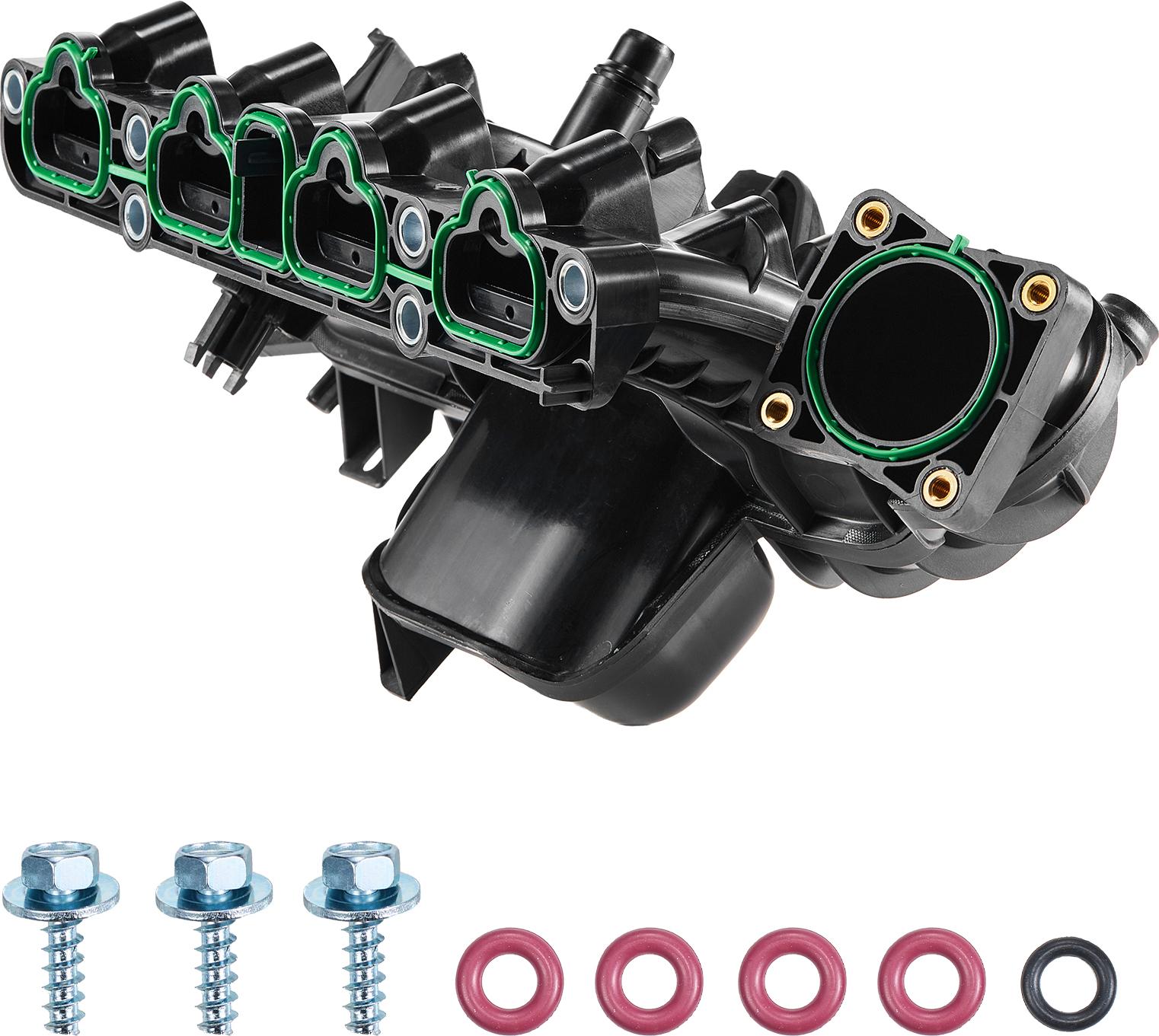 SucceBuy Ansaugkrümmer mit Dichtung, Motoransaugkrümmerbaugruppe, kompatibel mit Buick Encore 2013–2019, Ersatz für 615–380, 55577314, 55573168, 55581014, 25200449, 25200450, 25299449