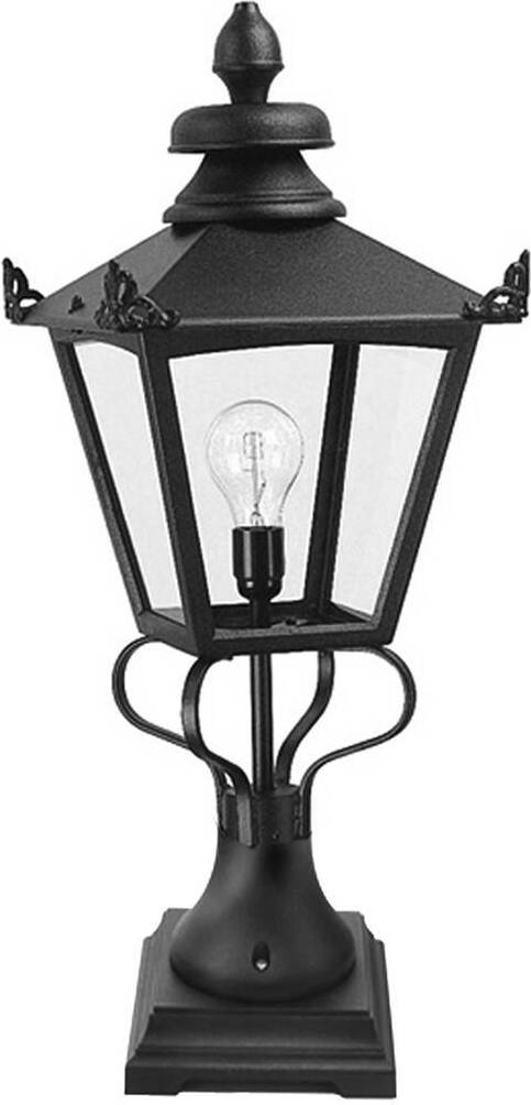 Elstead Lighting Elstead Grampian Außen-Stehleuchte E27 79cm Schwarz, UK GN1-BLACK