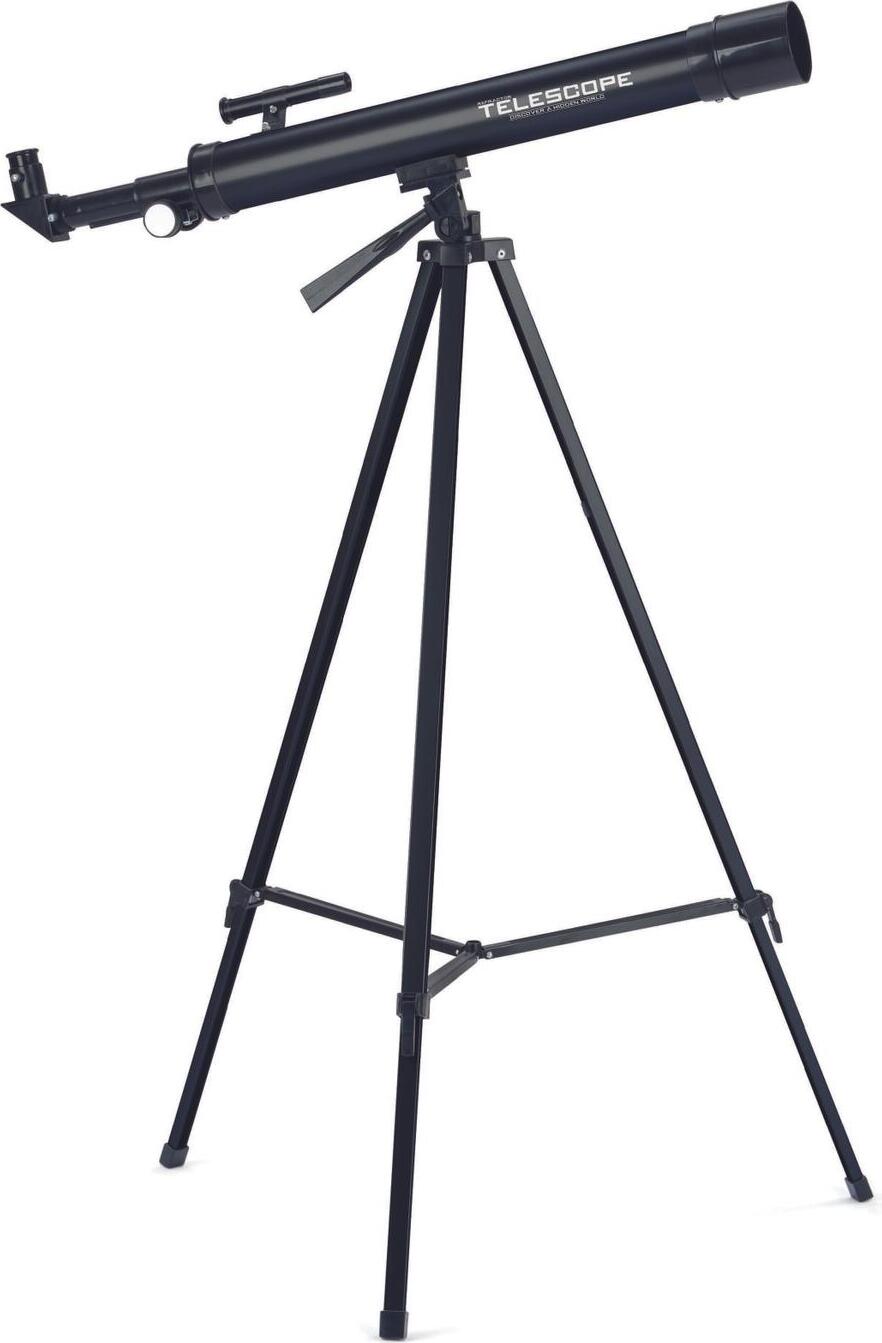 SCIENCE Refraktor Teleskop mit Stativ schwarz 65739531