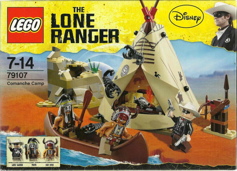Lego The Lone Ranger - Lager der Comanchen