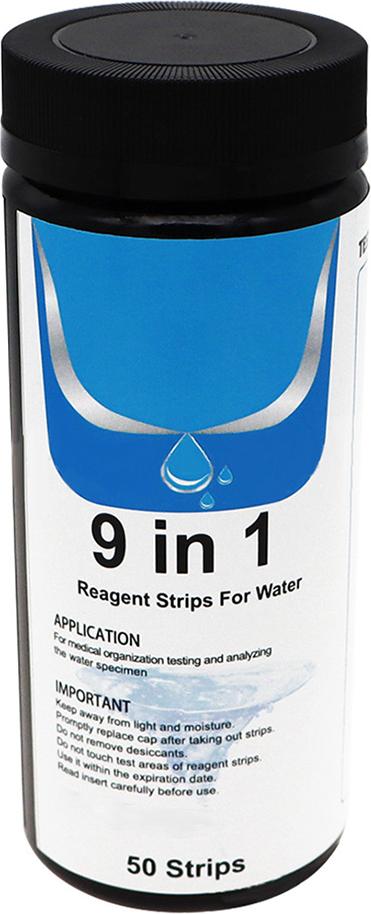 Jormftte in 1 Wasserteststreifen Wasserqualitätstester Wasserhärteteststreifen KAU-LR-HT-CPK-PH-20250704-41