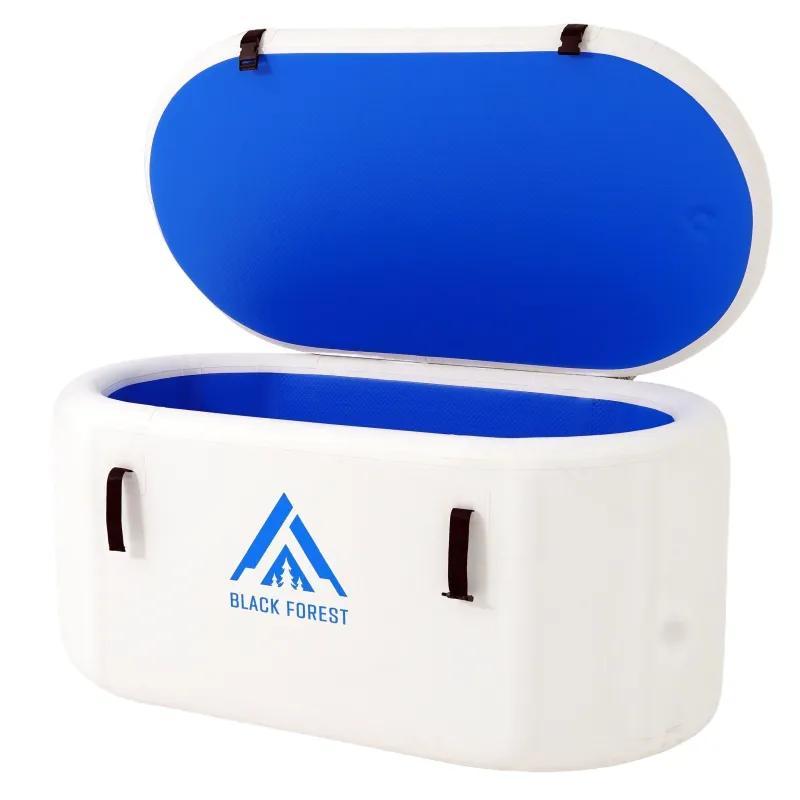 Extralink Eisbad XL mit Deckel Eisbadewanne Eistonne Eisbaden Eisfass Badewanne