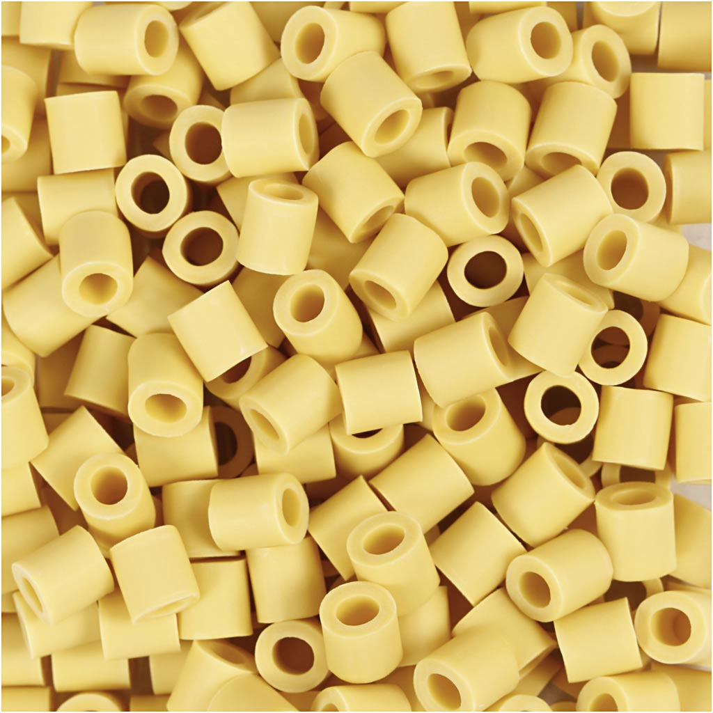NABBI BioBeads 5 x 5 mm Gelb – 1000 Stück Bügelperlen