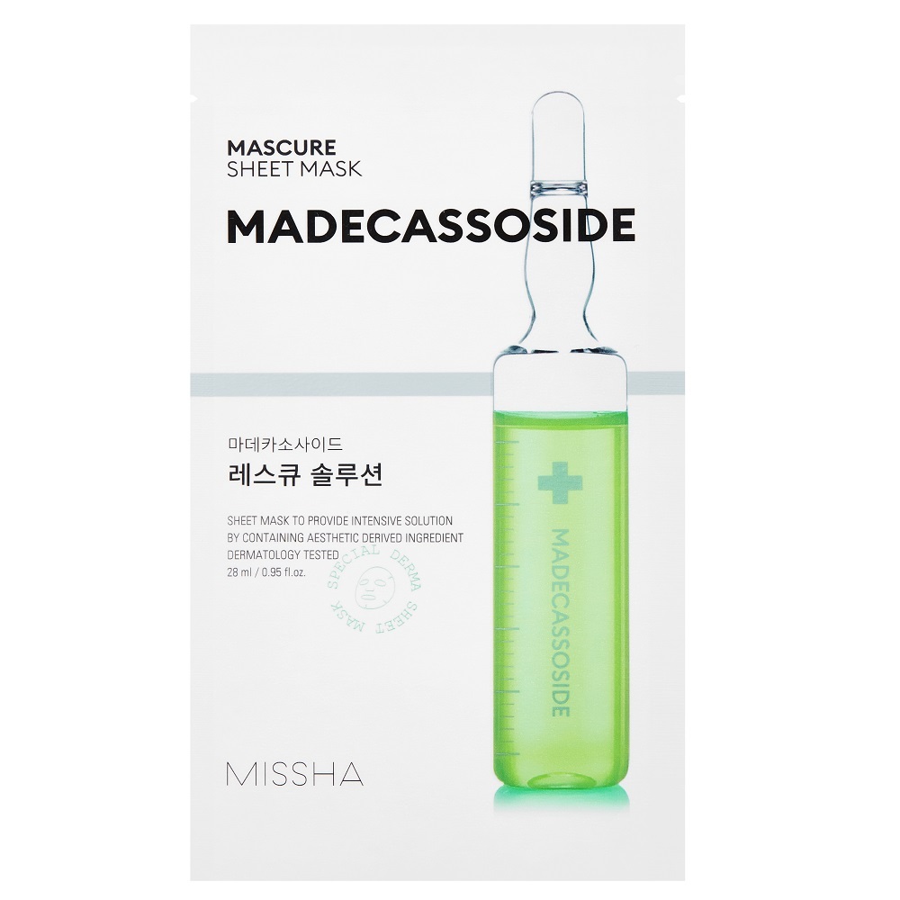 Missha Beruhigende und Feuchtigkeitsspendende Tuchmaske, 28 ml I2178