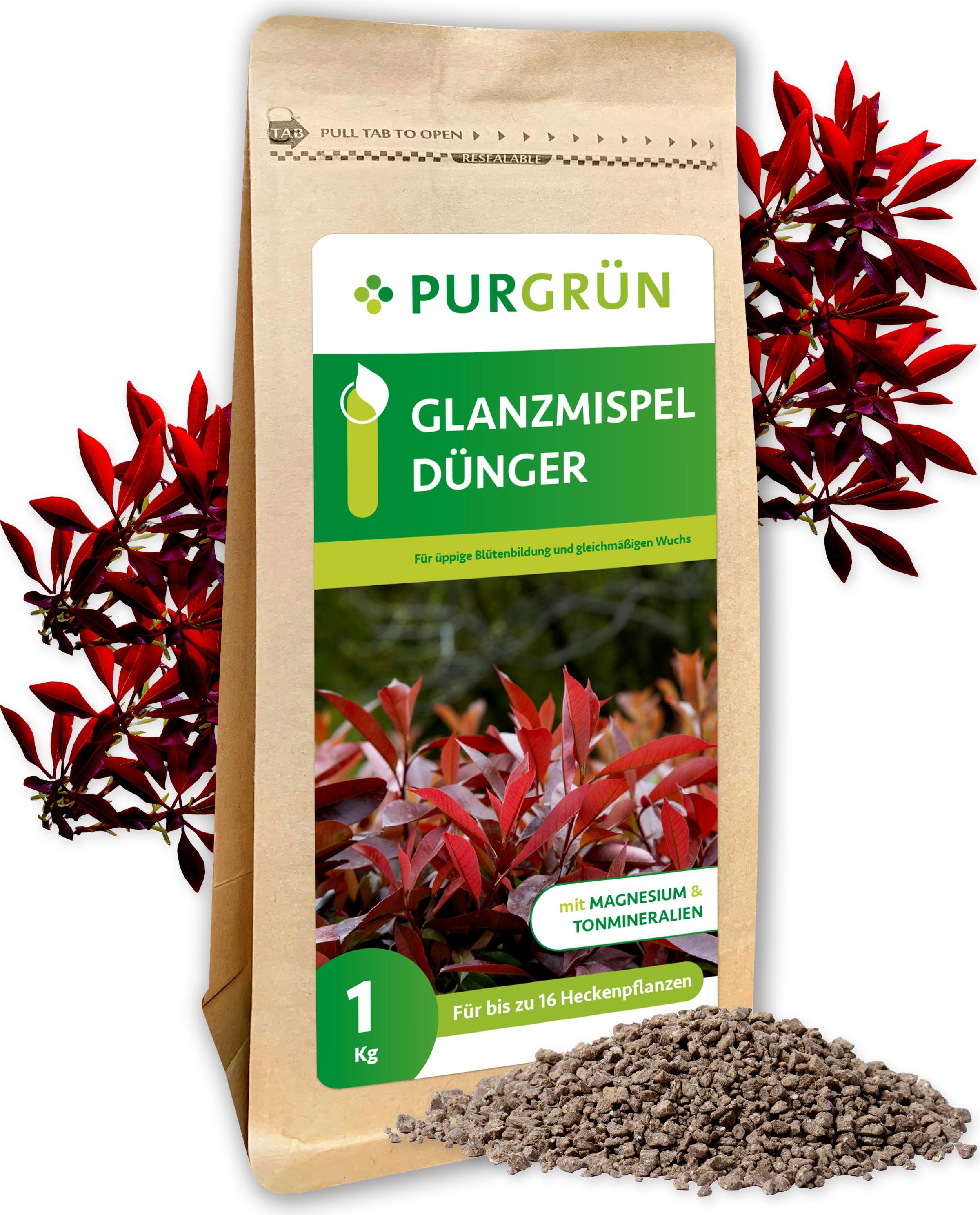Purgrün Glanzmispel-Dünger 1 kg, 80527-21