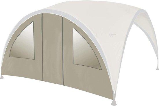 OEM Sommerschirmdach mit Tür für Sonnenschirm - Grau - Polyester - 370 x 239 cm - Größe M 2026