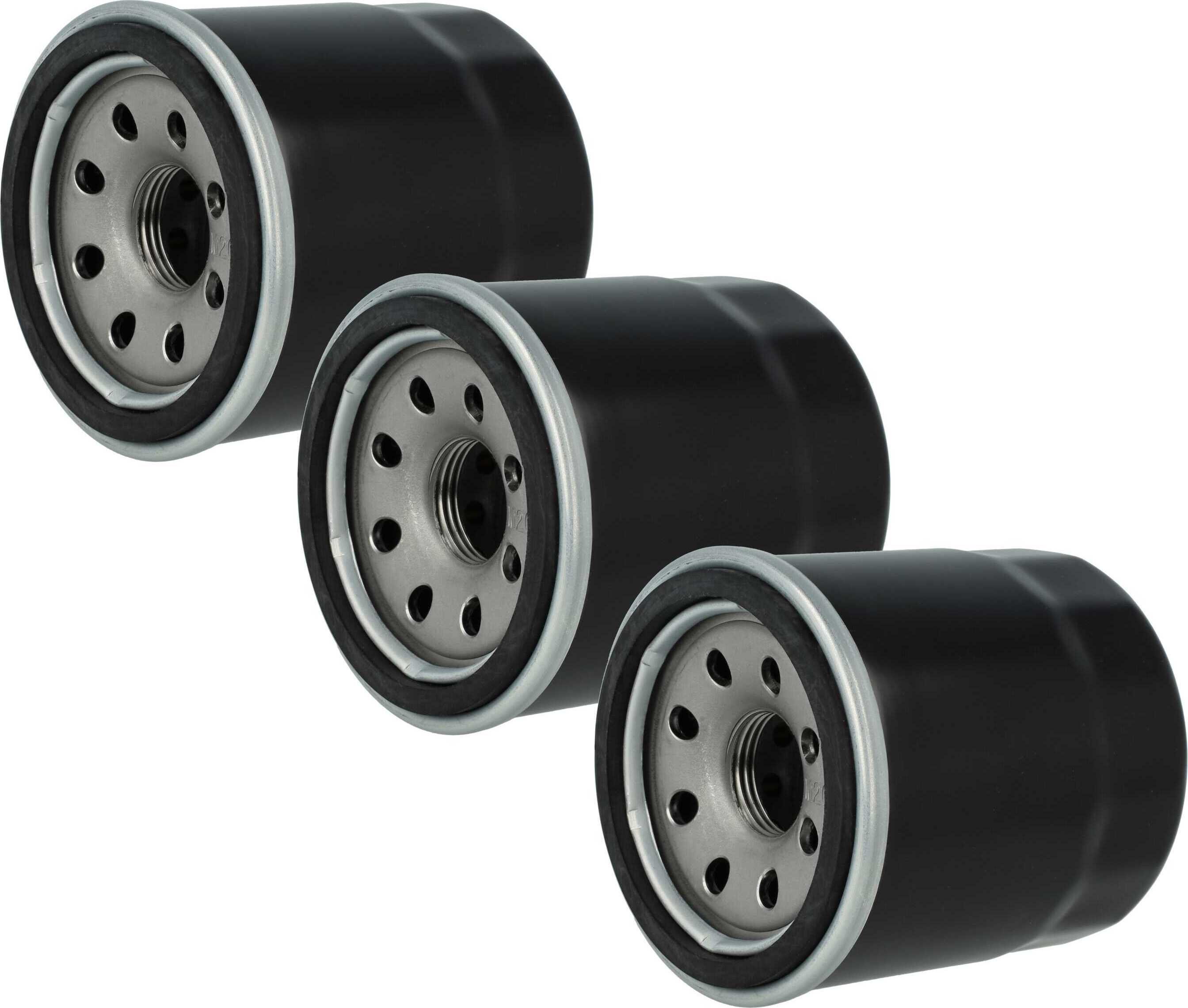 vhbw 3x Ölfilter kompatibel mit Honda Shadow CA, SP1, Shadow C2S, Shadow Spirit C2, Shadow CS, SP2, Sport FS, Silver Wing Bagger-Motoren Kompaktlader