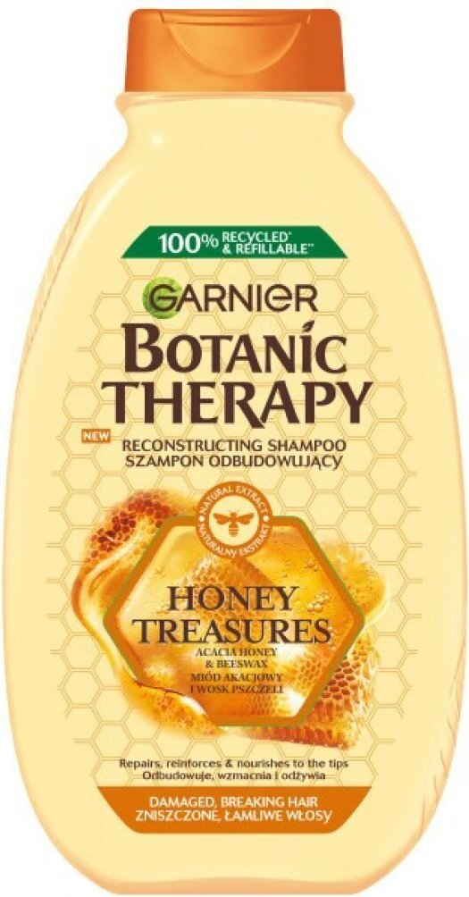 Garnier Botanic Szampon miód propolis, 400 ml