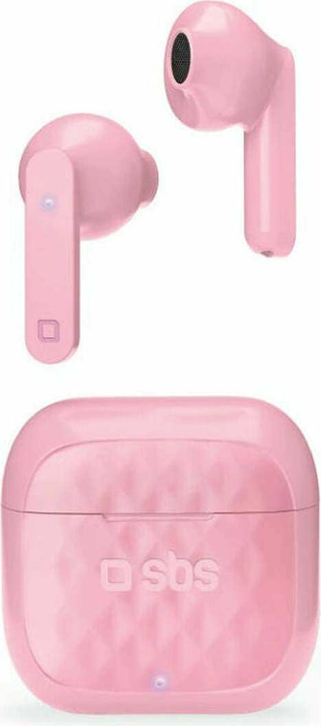 SBS TEEARAIRFREETWSP manžety na uši Cuffie Wireless In-ear Bluetooth Rosa