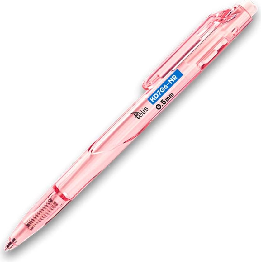 PRODUCENT Stift KD706-NR, rosa, 0,5 mm Öl-Mine, mit Seitenmechanismus