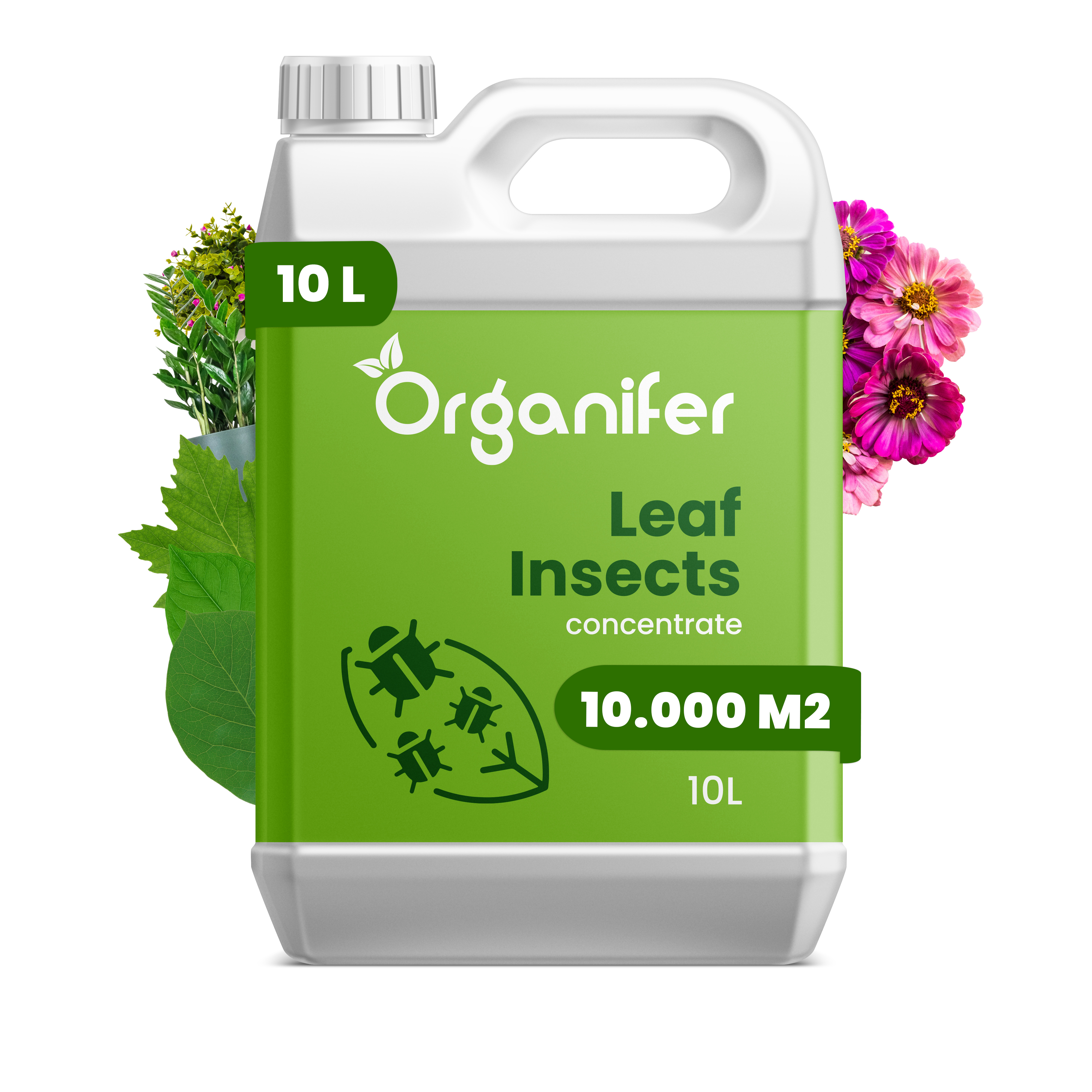 Leaf Insects Blattinsekten-Konzentrat - 10 L für 10.000 m2- Organifer 34448