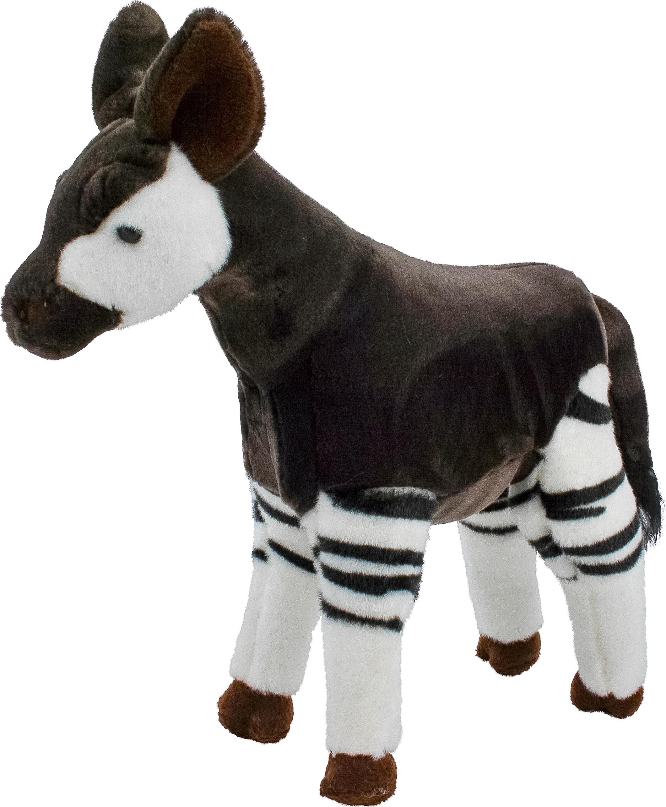 Teddys Rothenburg Kuscheltier Okapi stehend 32 cm Plüschokapi 250567