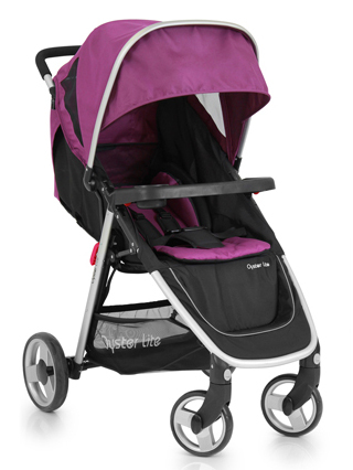 Kinderwagen Oyster Lite + Farbpaket : lila Farbe: lila