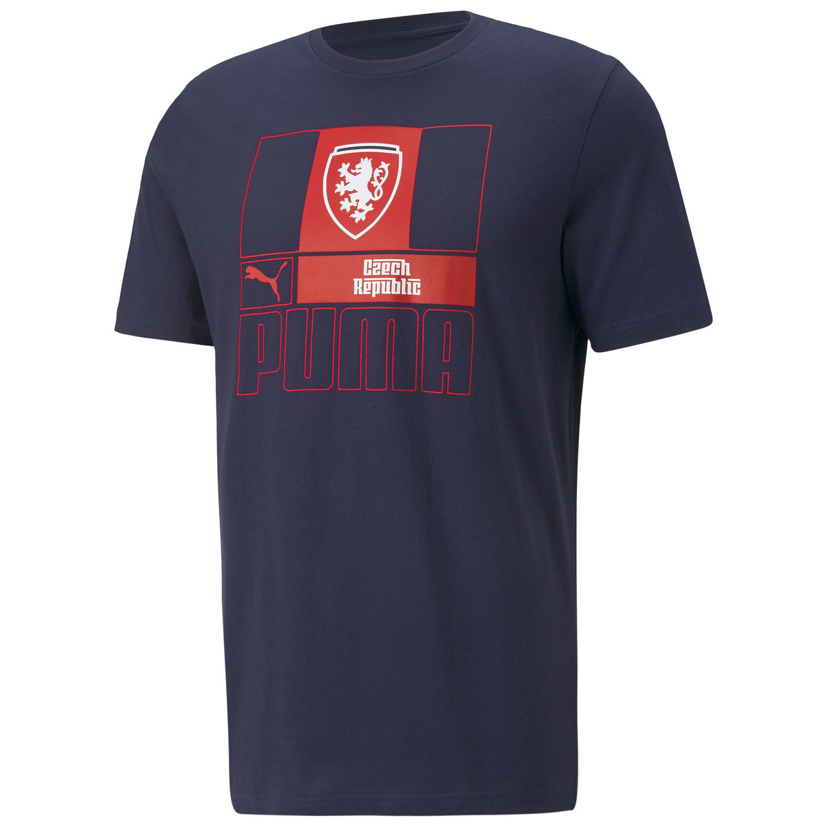 Herren T-Shirt Puma FACR FtblCore Tee L Dunkelblau