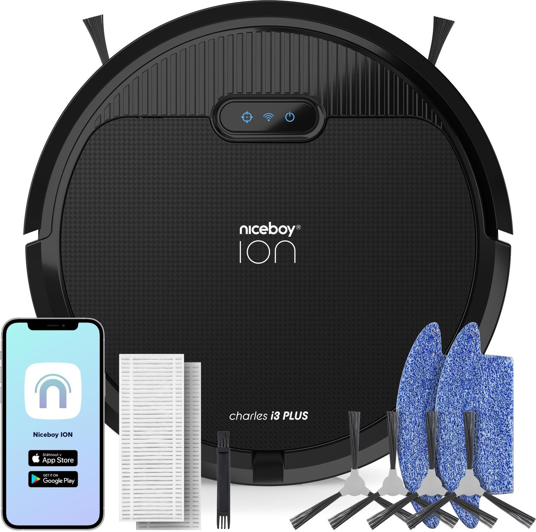 Niceboy ION Charles i3 Plus Schwarz charles-i3-plus-black