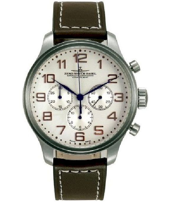 Zeno-Watch - Náramkové hodinky - Pánske - Chrono - OS Retro Chrono 2020 - 8559TH-3-f2
