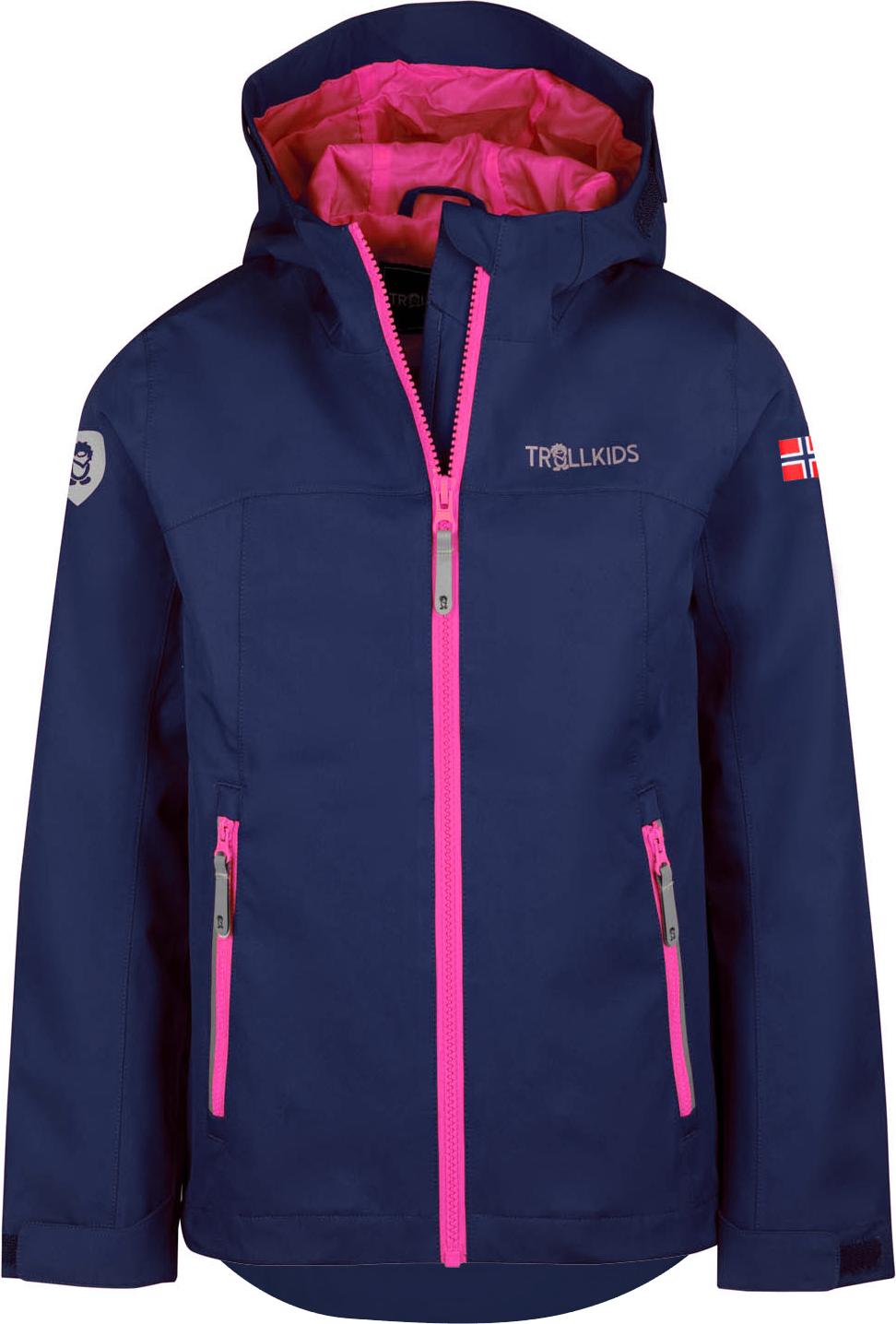 Top Sales Kids Telemark Jacket in navy/magenta Gr.104 390