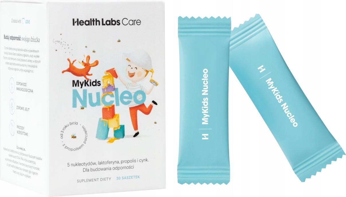 HealthLabs MyKids Nukleotide für Kinder mit Zink, 30 Beutel