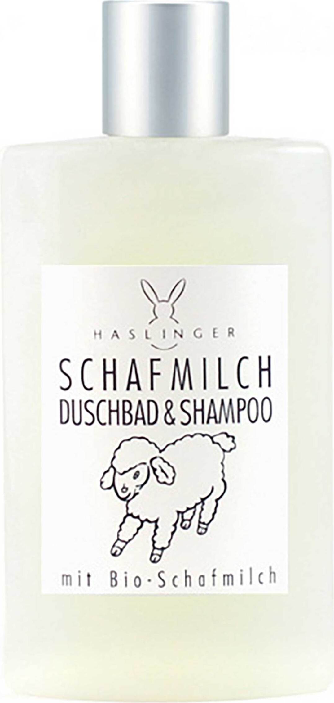 Haslinger Sprchový gél a šampón z ovčieho mlieka 200 ml