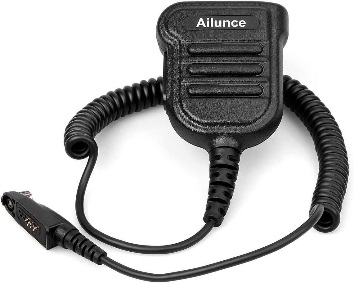 Retevis Ailunce H103M Rádiový reproduktor Mikrofón IP67 Vodotesný Kompatibilný s Ailunce HD1 DMR Rádiom Kompatibilný RT648 RT87 RT29 RT647 RT83 Vysielačky (1 kus)