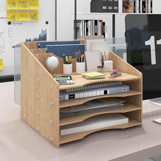 OEM Holz-Archiv-Organizer für Büro- und Schuleinrichtungen, A4-Dokumenten-Einlegefach, Holz-Mappe, Büro- und Schuleinrichtungen 2026