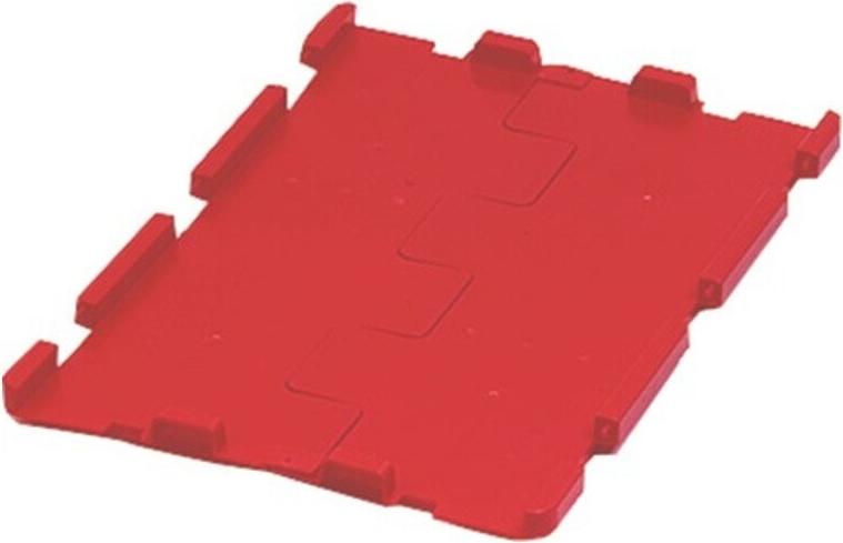 LA-KA-PE Klappdeckel rot f.VTK 400 (Pack a 4 St.) 27840 00 01