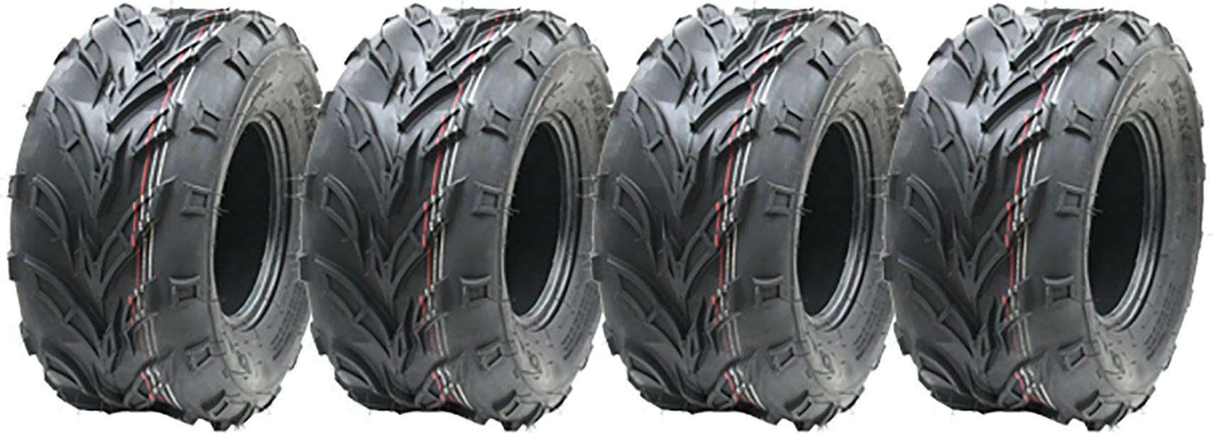 pneumatiky 18x9.50-8 ATV quad, príves 18 950 8 pneumatika Dirt trail road legal, sada 4 ks.