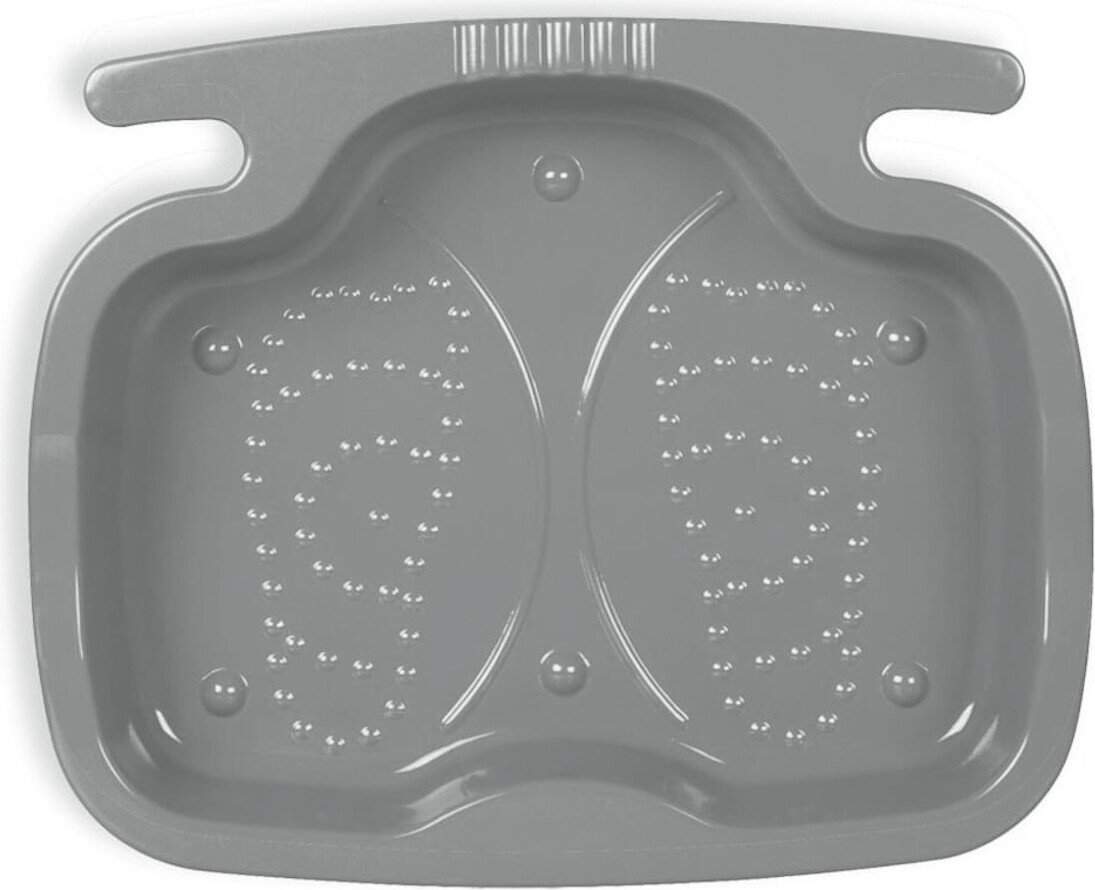 INTEX 29080 - Fußbad (grau, 56x46x9cm) Leiter Wanne Fußwanne Leiterwanne