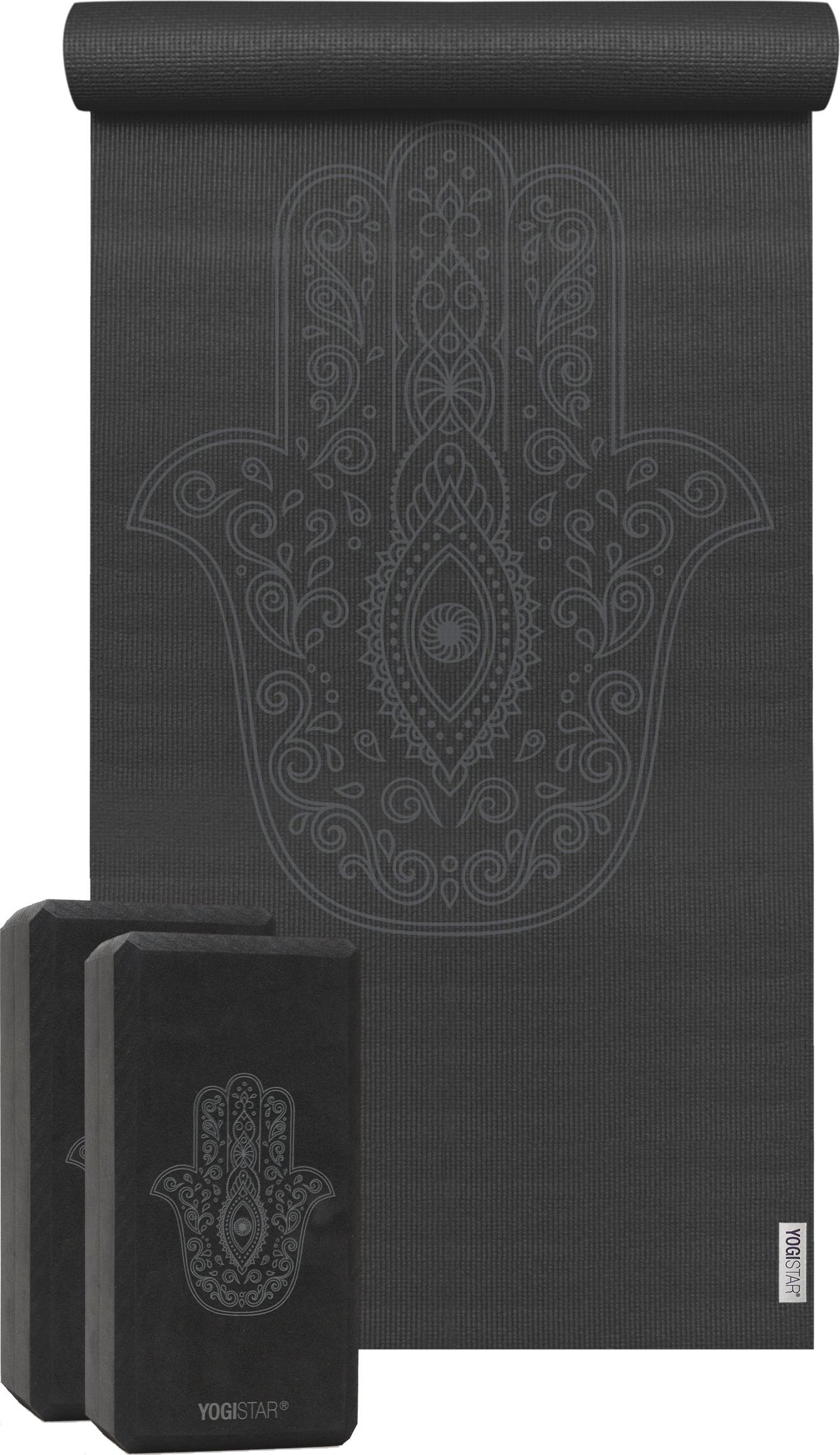 Yogistar Yoga-Set Starter Edition - hand of fatima (Yogamatte + 2 Yogablöcke) 124593