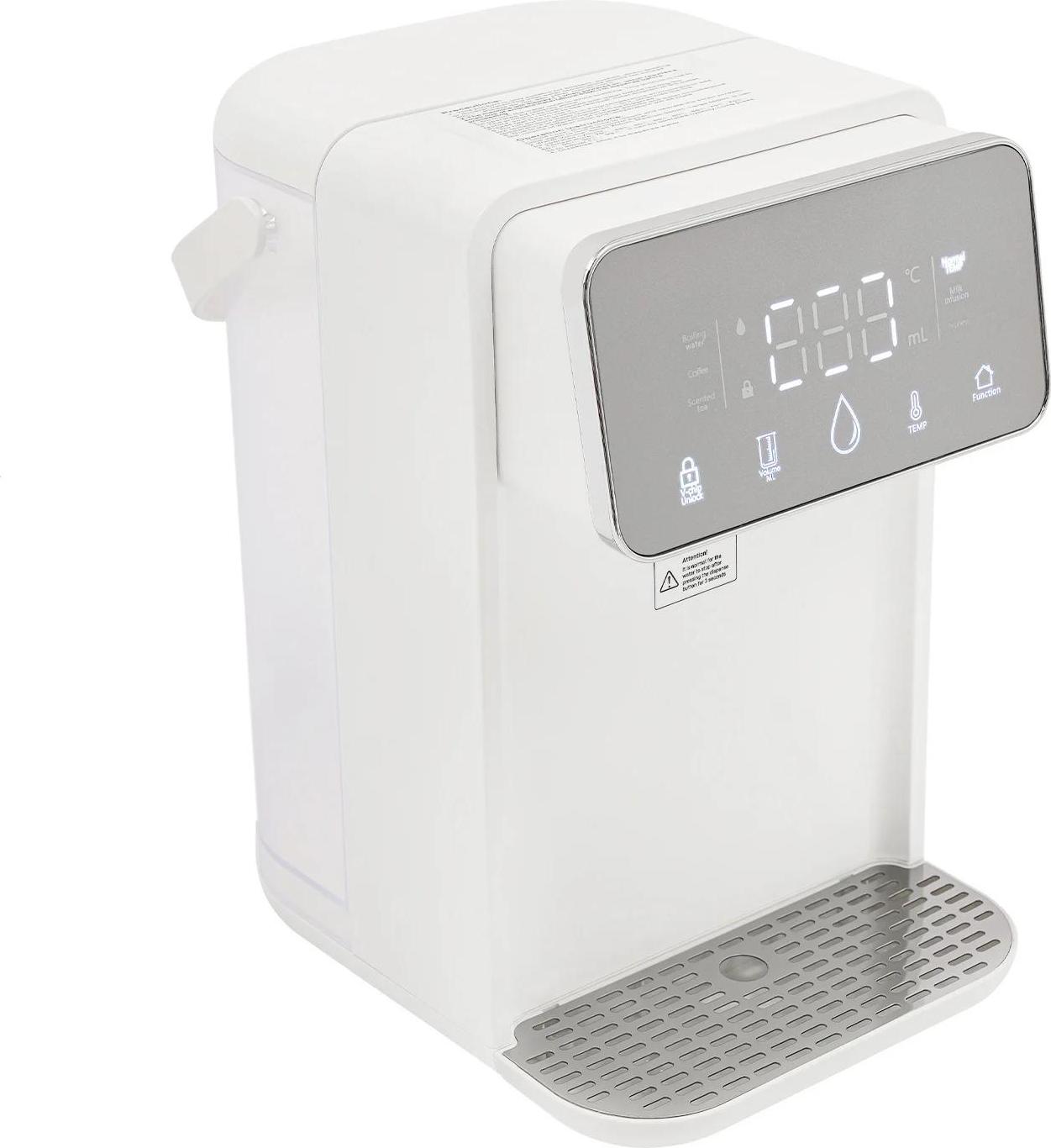 StarTech Heißwasserspender - Wasserspender 3,5 l - 2000 W - 25–99 °C - Display - 220 V - Weiß