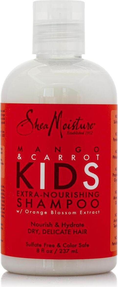 Shea Moisture Mango & Carrot Kids Extra-Nourishing Shampoo 8oz 236ml Haarwaschmittel für Kinder UMO-3170