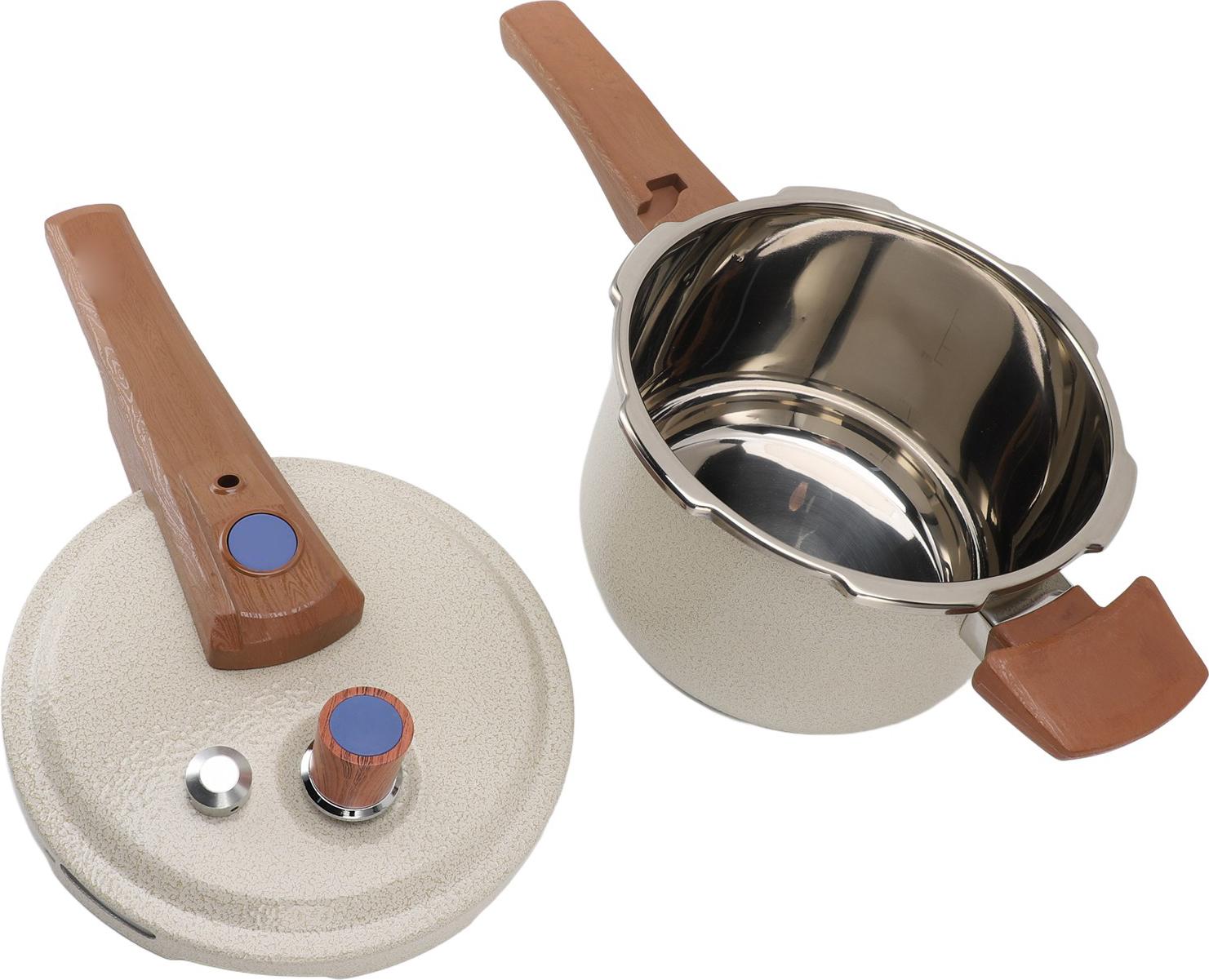 Cocosity Kleiner Schnellkochtopf 3L 304 Edelstahl Kochgeschirrtopf fr Hauskochstil 1