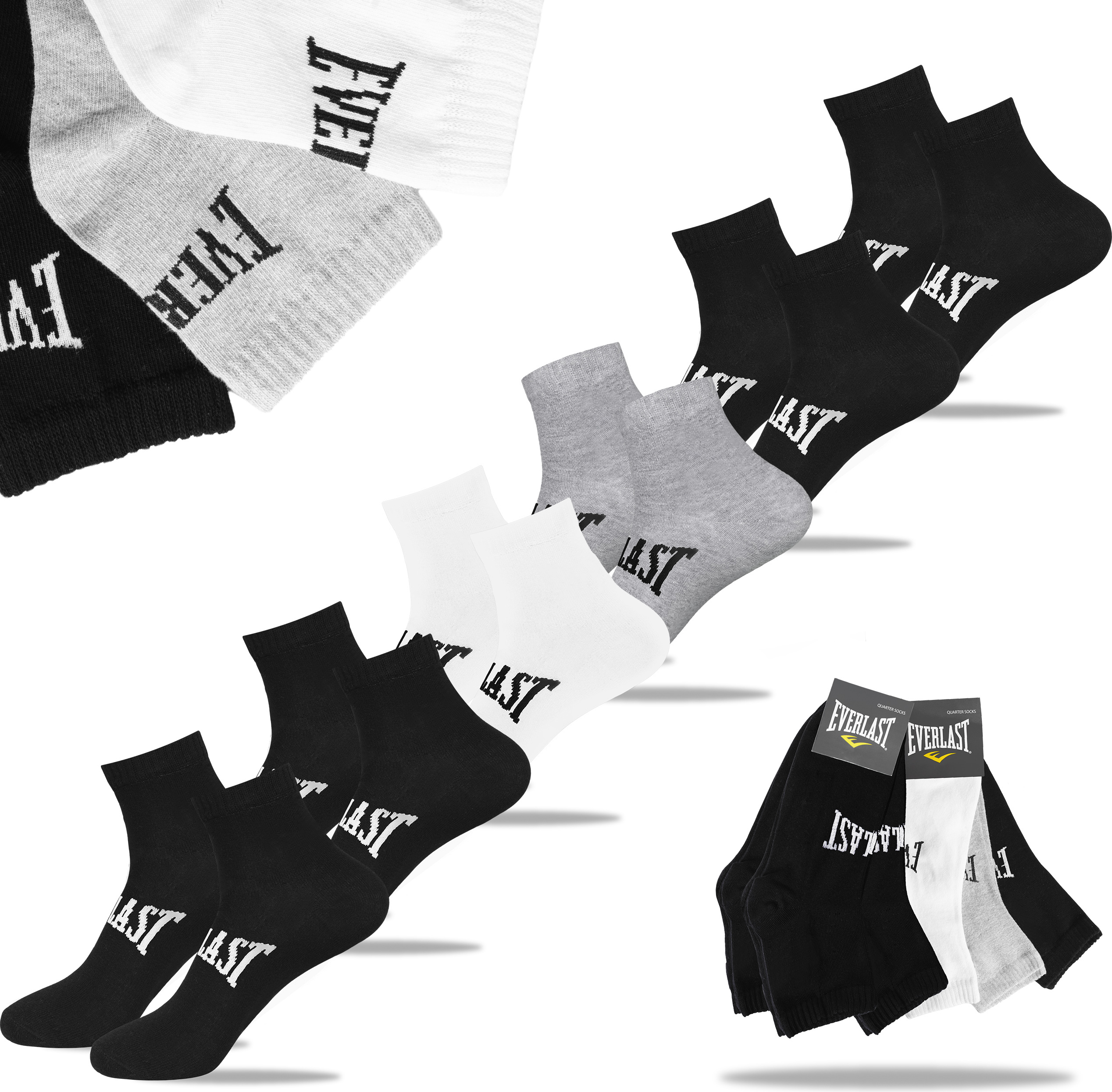6 Paia Uomo Traspiranti Cotone Colorati Fantasia Calzini a Righe, Strisce, Rombi