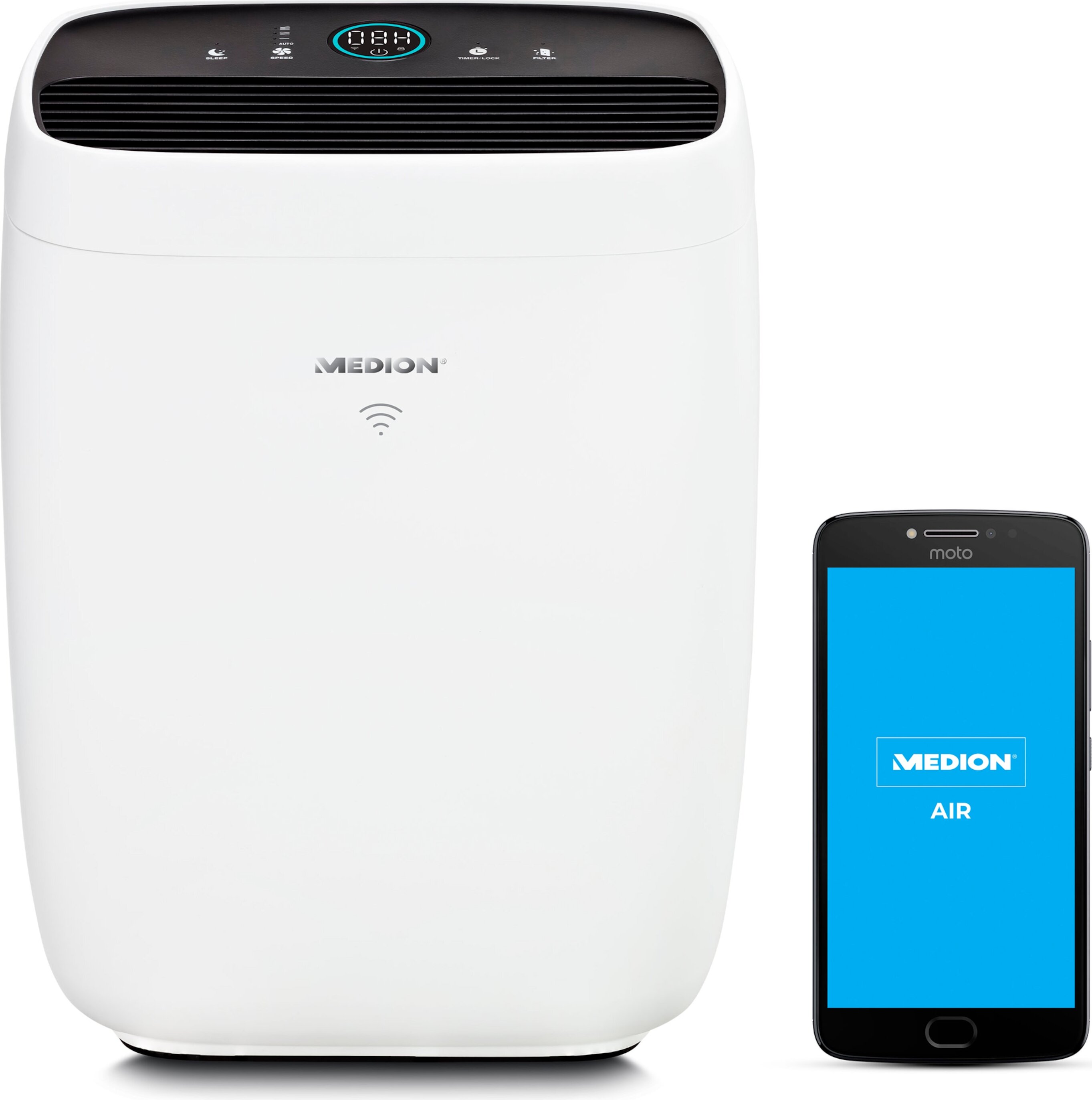 MEDION MD 10378, 51 dB, 345 m³/h