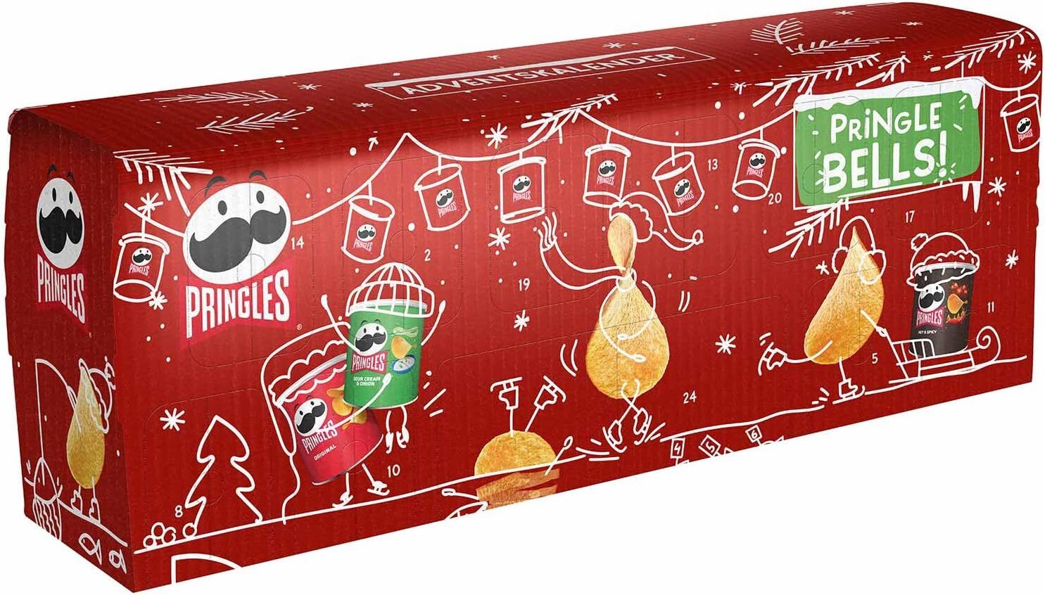 Pringles Adventskalender 2024, Chips Advent Kaufland.de