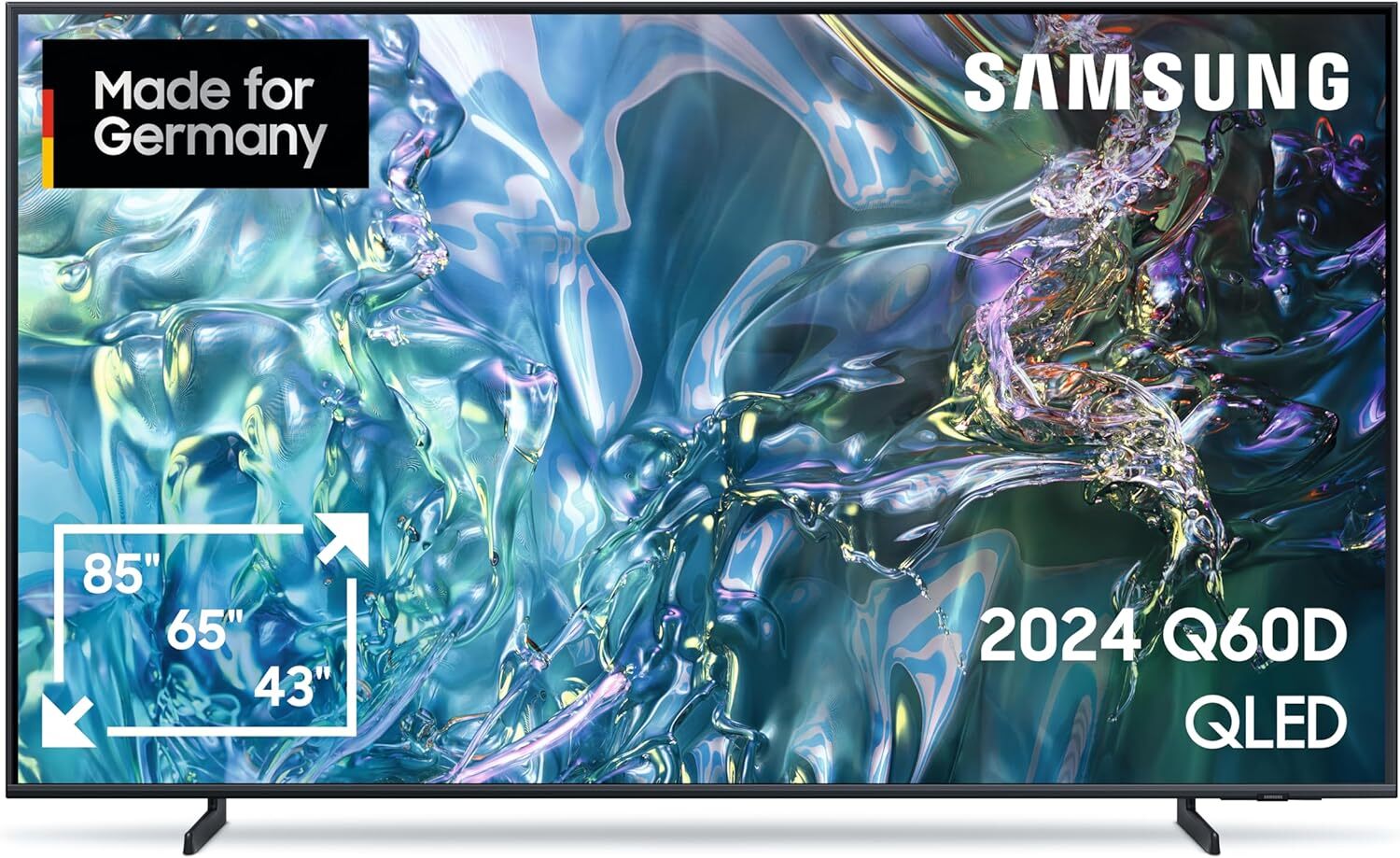 Samsung GQ43Q60DAU 43 Zoll 4K UHD QLED Smart TV Fernseher GQ43Q60DAUXZG