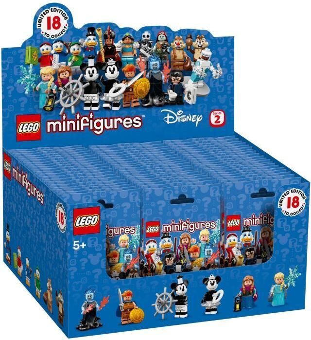 LEGO Minifigurines ™ 71024 Disney Series 2 - Komplette Box mit 60 Minifigurinen