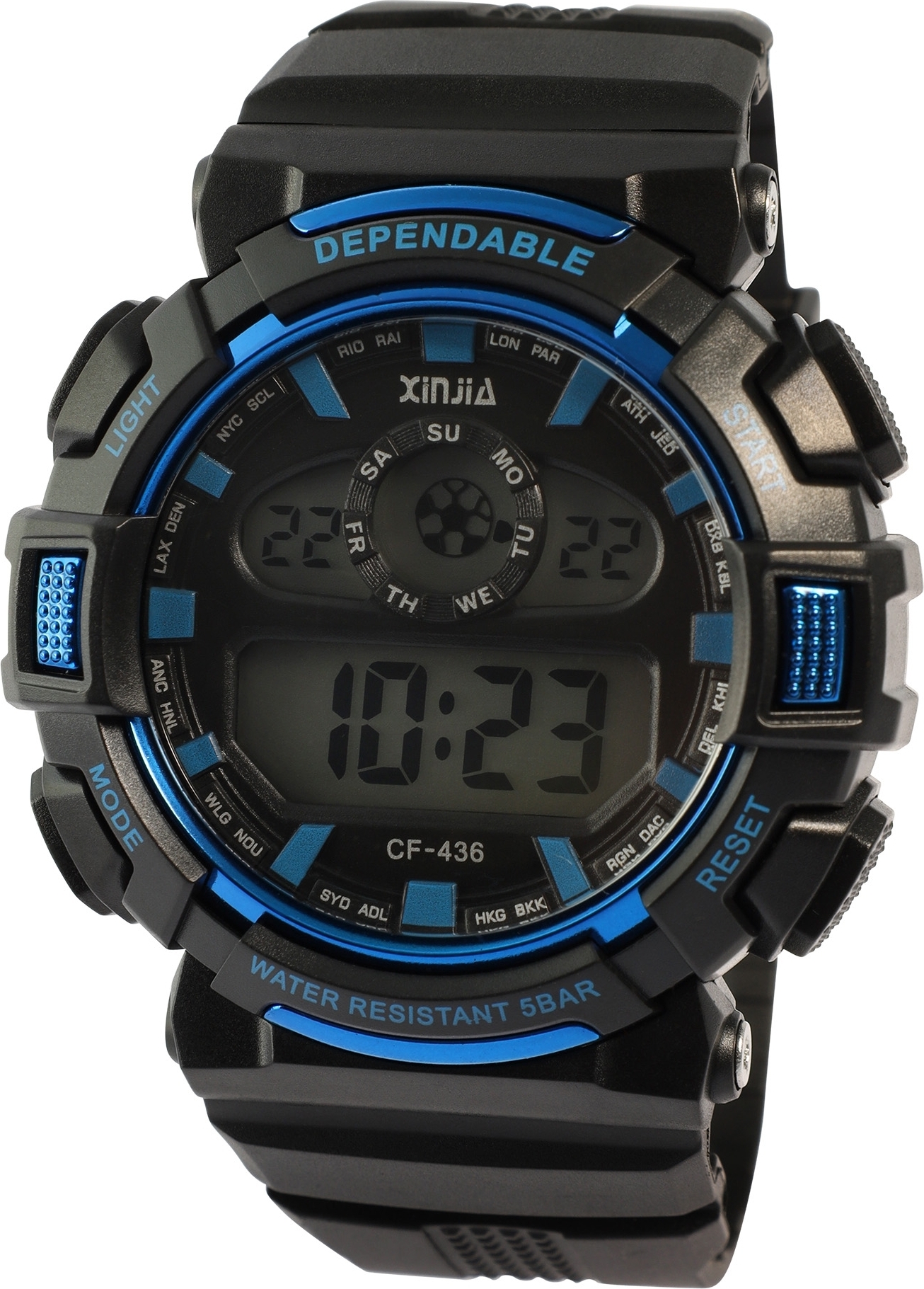 Xinjia Herrenuhr mit TPU-Band,