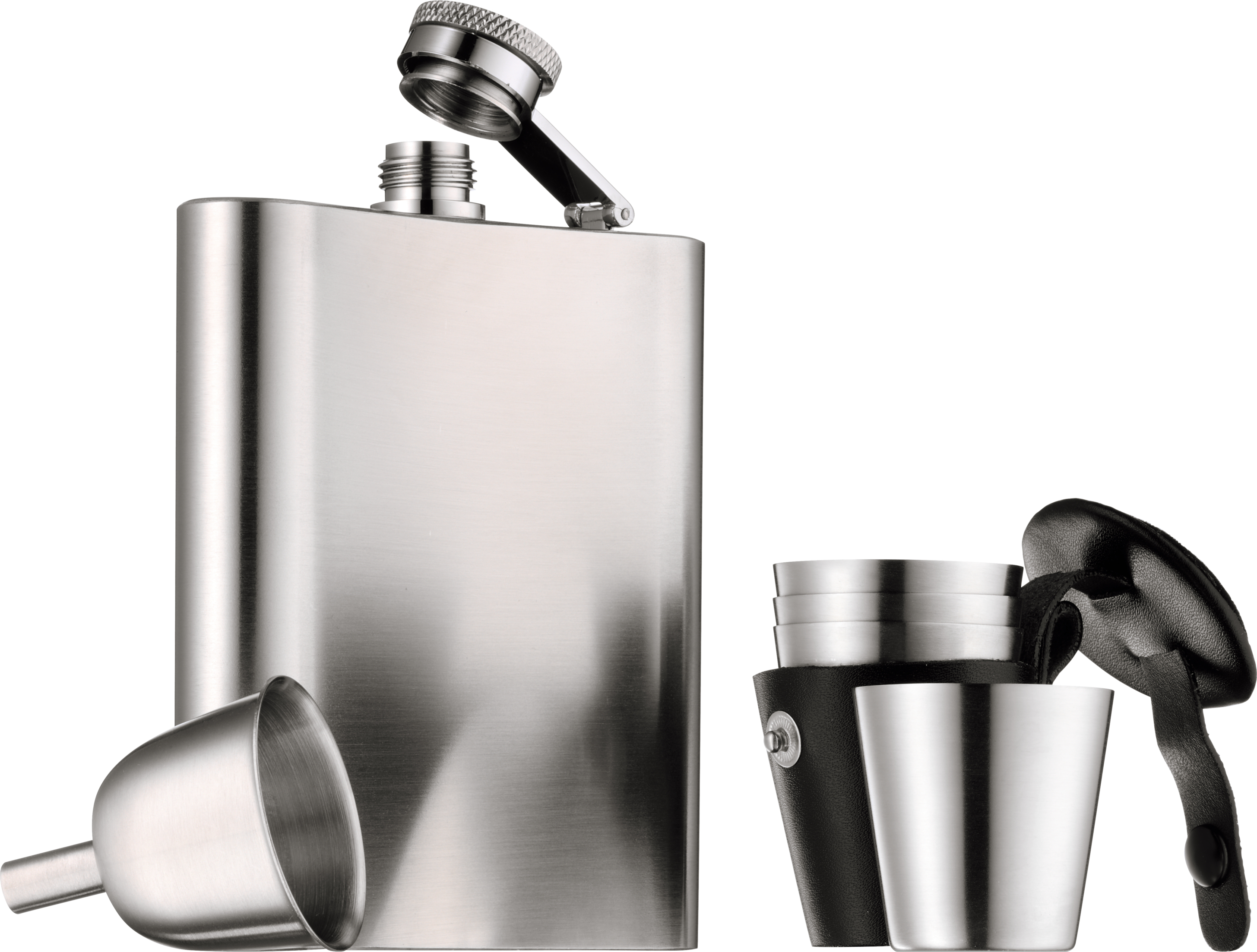 WMF Manhattan Flachmann-Set, 6-teilig 3201000567 Piersiówki